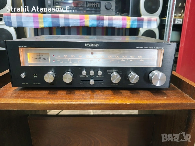 Superscope R-1232 (Marantz) Стерео Ресивър, снимка 4 - Ресийвъри, усилватели, смесителни пултове - 55286397