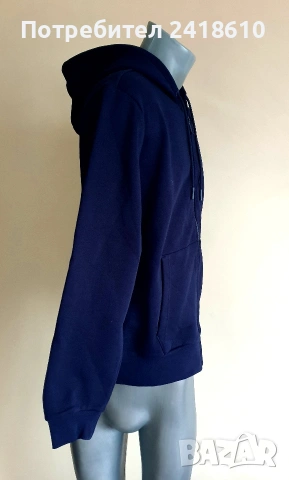 Lacoste Classic Fit  Full Zip Hoodie Mens Size 4 - M НОВО! ОРИГИНАЛ! Мъжка Качулка с цял цип!, снимка 4 - Спортни дрехи, екипи - 53708571