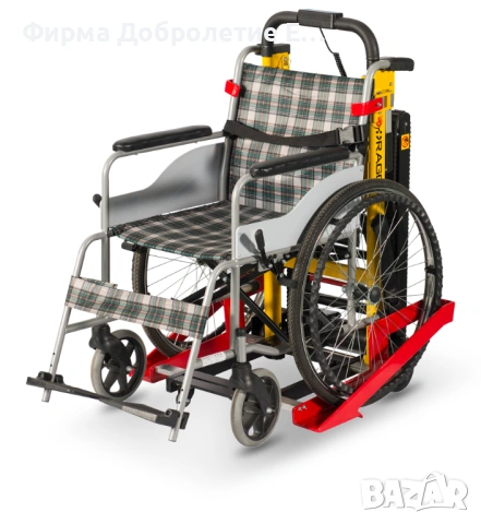 Електрически стълбищен катерач за инвалидна количка  за трудноподвижни хора, снимка 4 - Други - 54121393