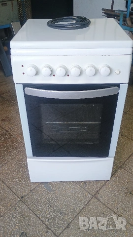 Готварска печка с газ и ток, снимка 2 - Печки, фурни - 55055903