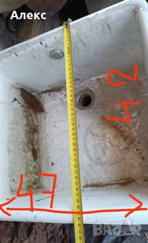 Чугунена мивка, снимка 3 - Мивки - 53770391