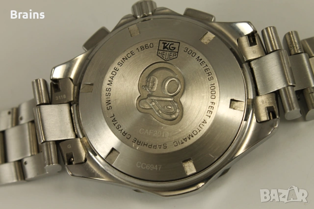 TAG HEUER AQUARACER Мъжки Стоманен Хронограф Автомат, снимка 9 - Мъжки - 54310810