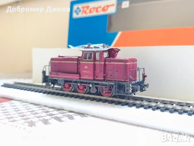 Дизелов локомотив V60 , снимка 2 - Други ценни предмети - 54577163