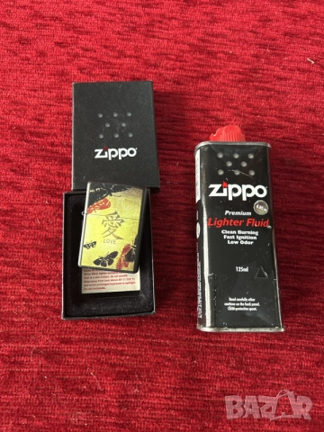 запалка Zippo + бензин