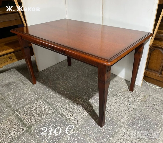 Масивна дървена маса, снимка 2 - Маси - 54400518