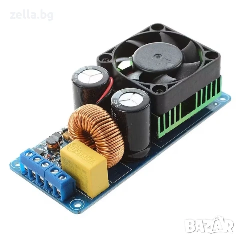 Моно усилвателен модул Клас D 500W IRS2092 – SNR 90dB, THD <0.1% | За субуфер 4-8 Ohm 10438