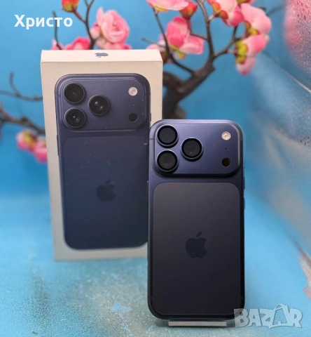 ГАРАНЦИОНЕН!!! Apple iPhone 17 Pro, 256GB, 5G, Deep Blue  , снимка 3 - Apple iPhone - 54385573