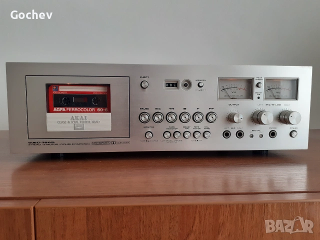Триглав касетен дек Akai GX-C760D, снимка 5 - Декове - 55290697