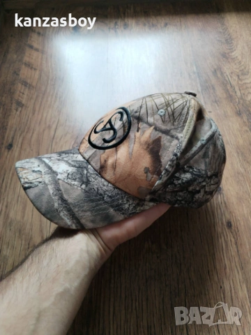 Sauer Camo Cap - камофлажна ловна шапка КАТО НОВА, снимка 5 - Шапки - 54742574