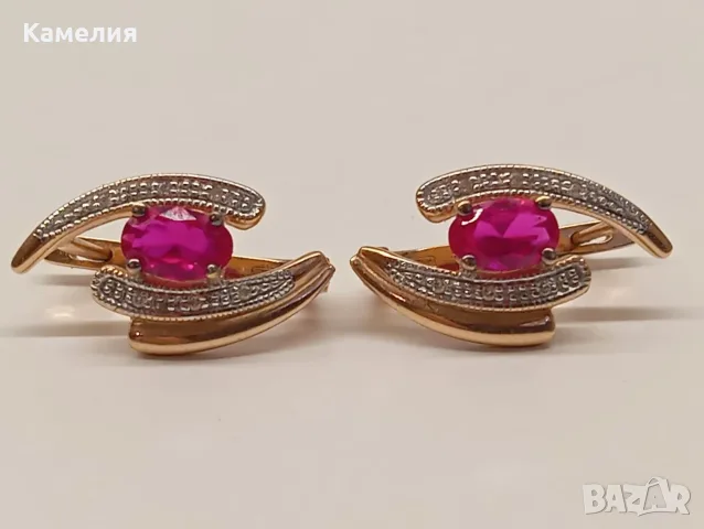 Руско злато. Обеци , снимка 4 - Обеци - 55642675