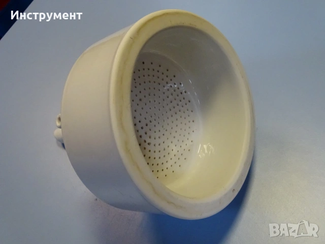 Порцеланова вакуум фуния на Бюхнер Ф210mm Buchner funnel, снимка 6 - Резервни части за машини - 54928393