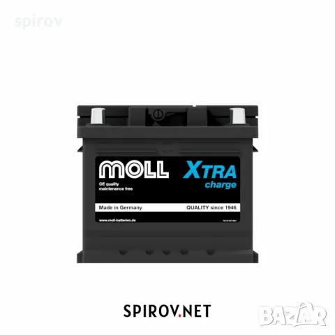 Акумулатор MOLL X-TRA Charge 12V 52Аh 500A