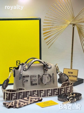 Fendi Нова Стилна Дамска Чанта Фенди Различни Цветове , снимка 10 - Чанти - 55027310