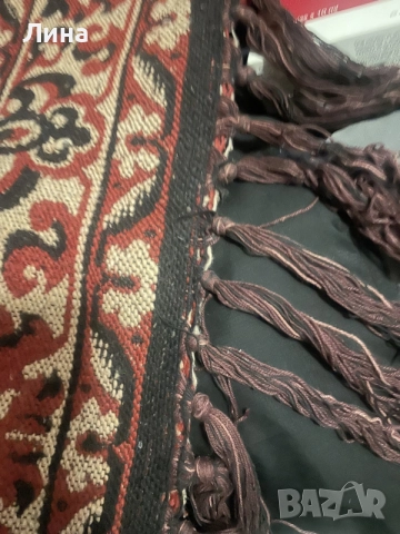 Вълнен жакардов килим, снимка 3 - Други - 55505219