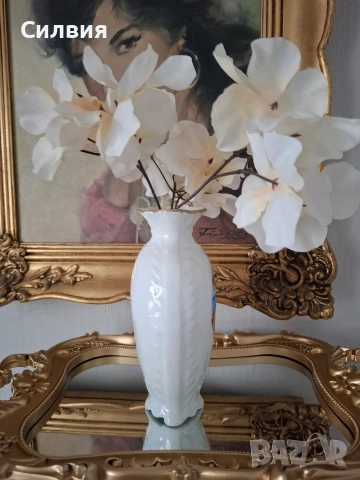 Ретро порцеланова ваза, снимка 2 - Вази - 54079007