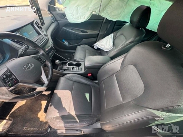 hyundai tucson 2.0 crdi 4x4 на части кожа панорама автомат хюндай туксон  мъртва зона , снимка 9 - Автомобили и джипове - 54662708