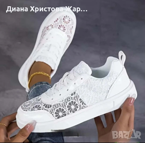 Дамски ежедневни маратонки, снимка 2 - Дамски ежедневни обувки - 55203790