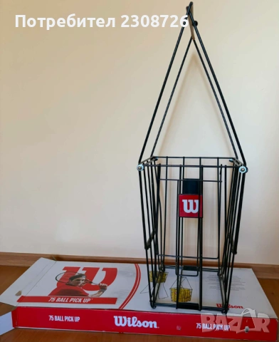 Кош за тенис топки Wilson, снимка 3 - Тенис - 54399842