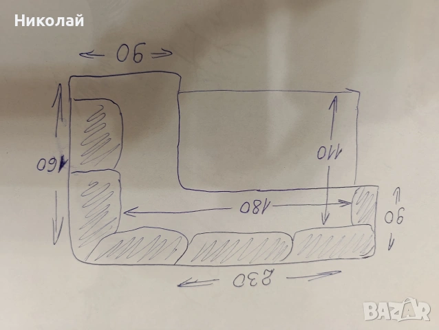 Диван, снимка 5 - Дивани и мека мебел - 54069936