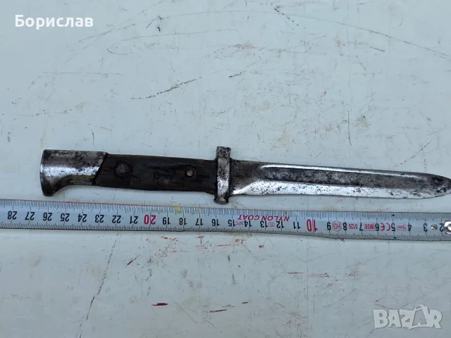 Много стар щик - нож, снимка 2 - Антикварни и старинни предмети - 55630382