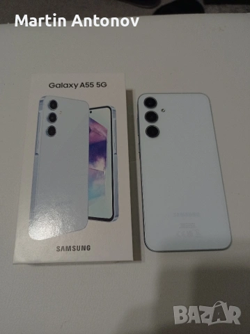 Samsung Galaxy A55 – Перфектен, с ГАРАНЦИЯ, снимка 2 - Samsung - 54820398