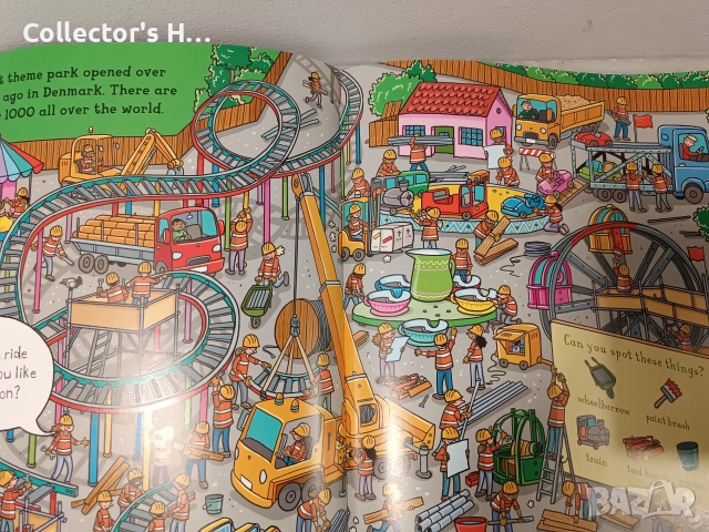 Spot the bird on the building site - детска книга на английски език, снимка 2 - Детски книжки - 55161060