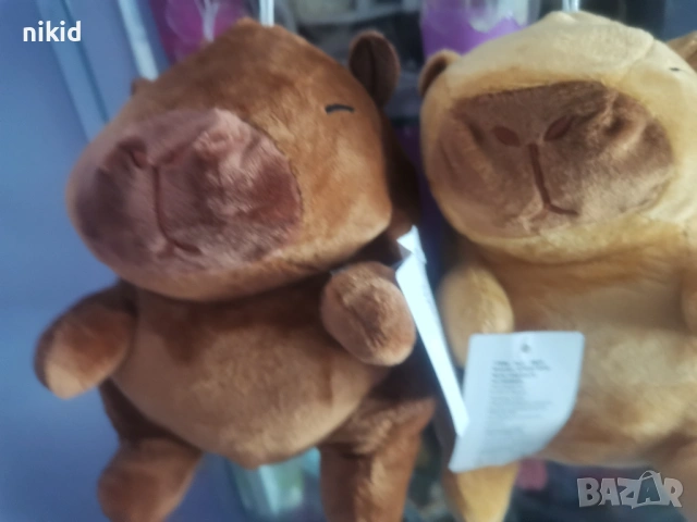 Капибара Capybara голяма плюшена играчка плюш, снимка 4 - Плюшени играчки - 54623679