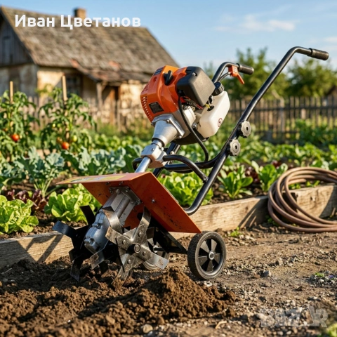 Бензинова мотофреза Boxer BX127 с двутактов двигател – Мощна и надеждна за всяка градина