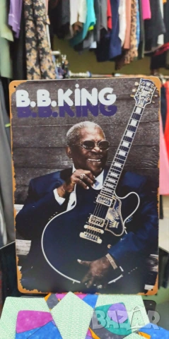 B.B.King-метална табела(плакет), снимка 3 - Китари - 55247121