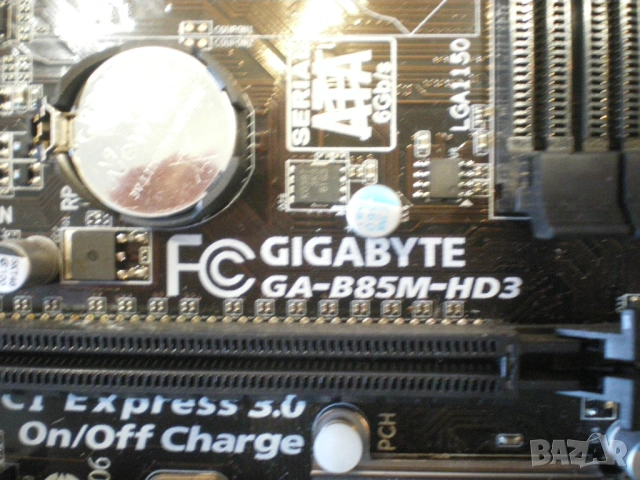 Дънна платка Gigabyte GA-B85M-HD3 LGA 1150, снимка 2 - Дънни платки - 54009611