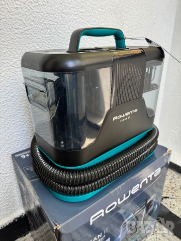 Перяща Прахосмукачка Rowenta Clean It IN5020 Професионално Почистване на Петна, за Тапицерии, Дивани, снимка 3 - Прахосмукачки - 54430277
