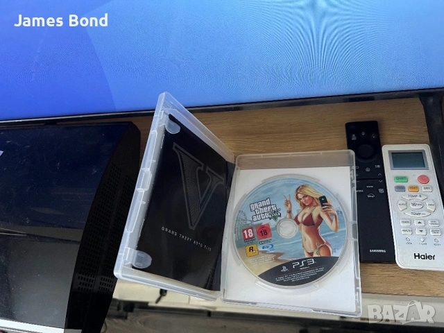 PlayStation 3 Fat / GTA V / 2 Джойстика , снимка 3 - PlayStation конзоли - 54421253