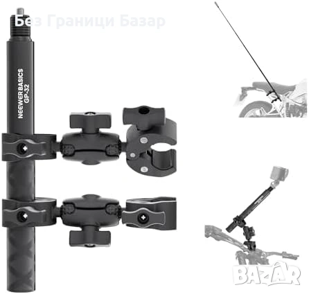 Нова Селфи стик Стойка за екшън камера мотор велосипед Insta360 DJI POV