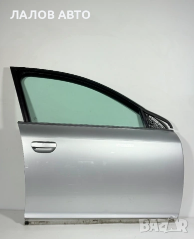Предна дясна сива врата Audi A6 C6 (04-08)г.