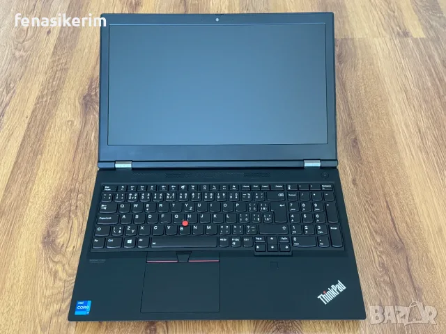 15.6' Full HD Core i7-11800H Lenovo ThinkPad P15 Gen 2 32GB DDR4/512GB NVMe/Nvidia T1200 4GB/Бат 6ч., снимка 3 - Лаптопи за работа - 55627404