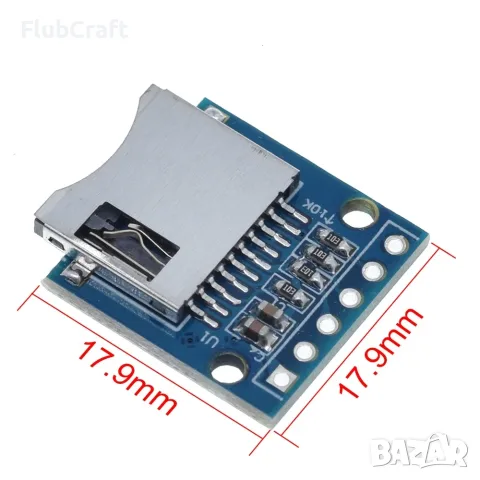 Mini Micro SD модул за четене на карти, снимка 2 - Друга електроника - 55579692
