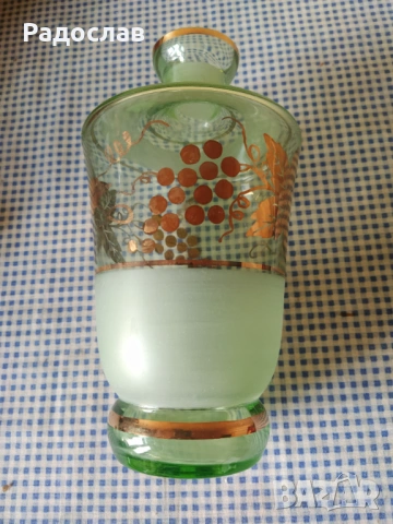 стара чехословашка гарафа Bohemia , снимка 3 - Антикварни и старинни предмети - 54012550