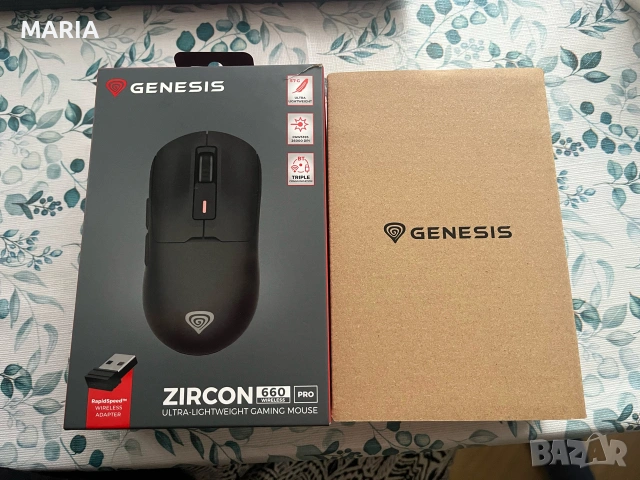 Продават се комплект мишка и клавиатура на genesis., снимка 4 - Клавиатури и мишки - 55211139