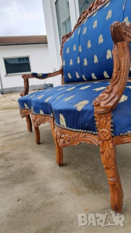 Диван ретро масив №121, снимка 6 - Дивани и мека мебел - 54078254