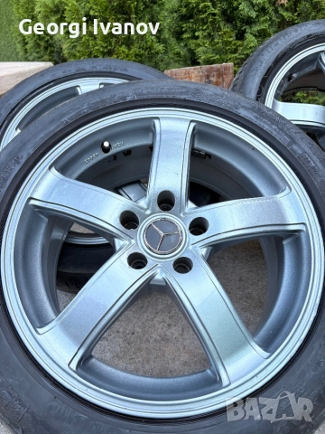 ОРИГИНАЛНИ ДЖАНТИ MERCEDES-BENZ 17” – КОМПЛЕКТ, снимка 3 - Гуми и джанти - 54756558