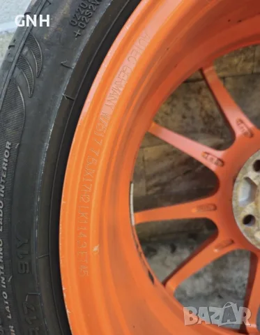 Джанти Autec 17 цола , 5х114,3 , 7.5j , et45  Honda Kia Mazda Toyota, снимка 2 - Гуми и джанти - 55479343