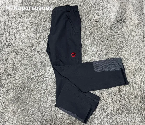 Мъжки софтшел панталон Mammut Base Jump SO, Размер 52, снимка 3 - Панталони - 55683953