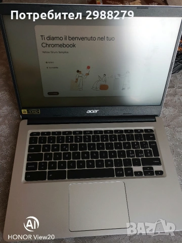 acer лаптоп-андройд, снимка 2 - Лаптопи за дома - 55101095