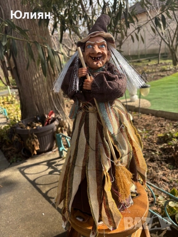 Настолна Баба Яга, снимка 3 - Декорация за дома - 54021085