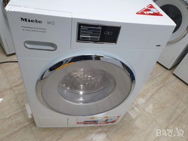 Miele - 9кг - Пара - WiFi - TwinDos - Пералня Миеле 12м Гаранция