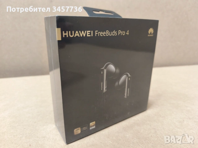 Нови безжични слушалки HUAWEI FreeBuds Pro 4, снимка 2 - Слушалки и портативни колонки - 54788138