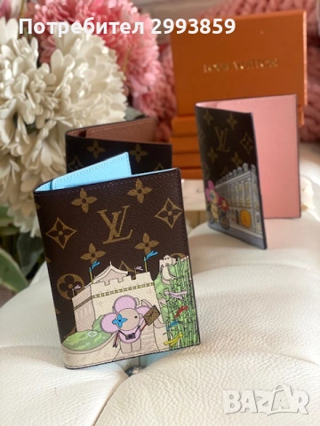 Cardholder passport Lv паспорт холдер документи, снимка 15 - Портфейли, портмонета - 54970811