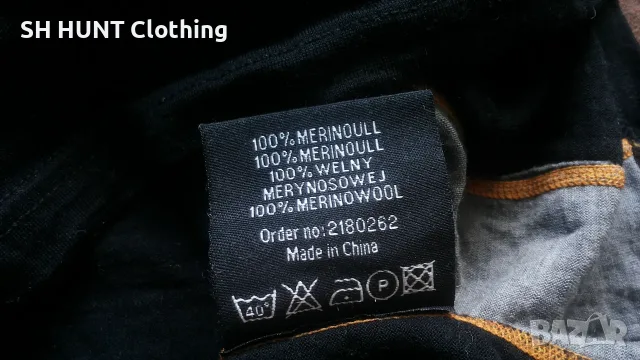 BLUE WEAR PRO Thermo 100% Merino Wool размер L / XL термо блуза 100% Мерино вълна W4-763, снимка 12 - Блузи - 55562902