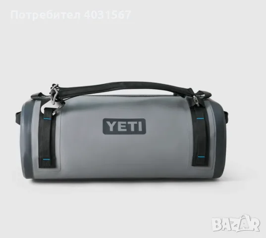 Yeti Panga 50 L - Storm Gray - водоустойчив сак