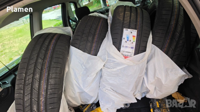 4 бр, нови, немонтирани, DOT 4425, лично предаване Ихтиман/София, възможен преглед”.Купени по грешка, снимка 3 - Гуми и джанти - 54611328